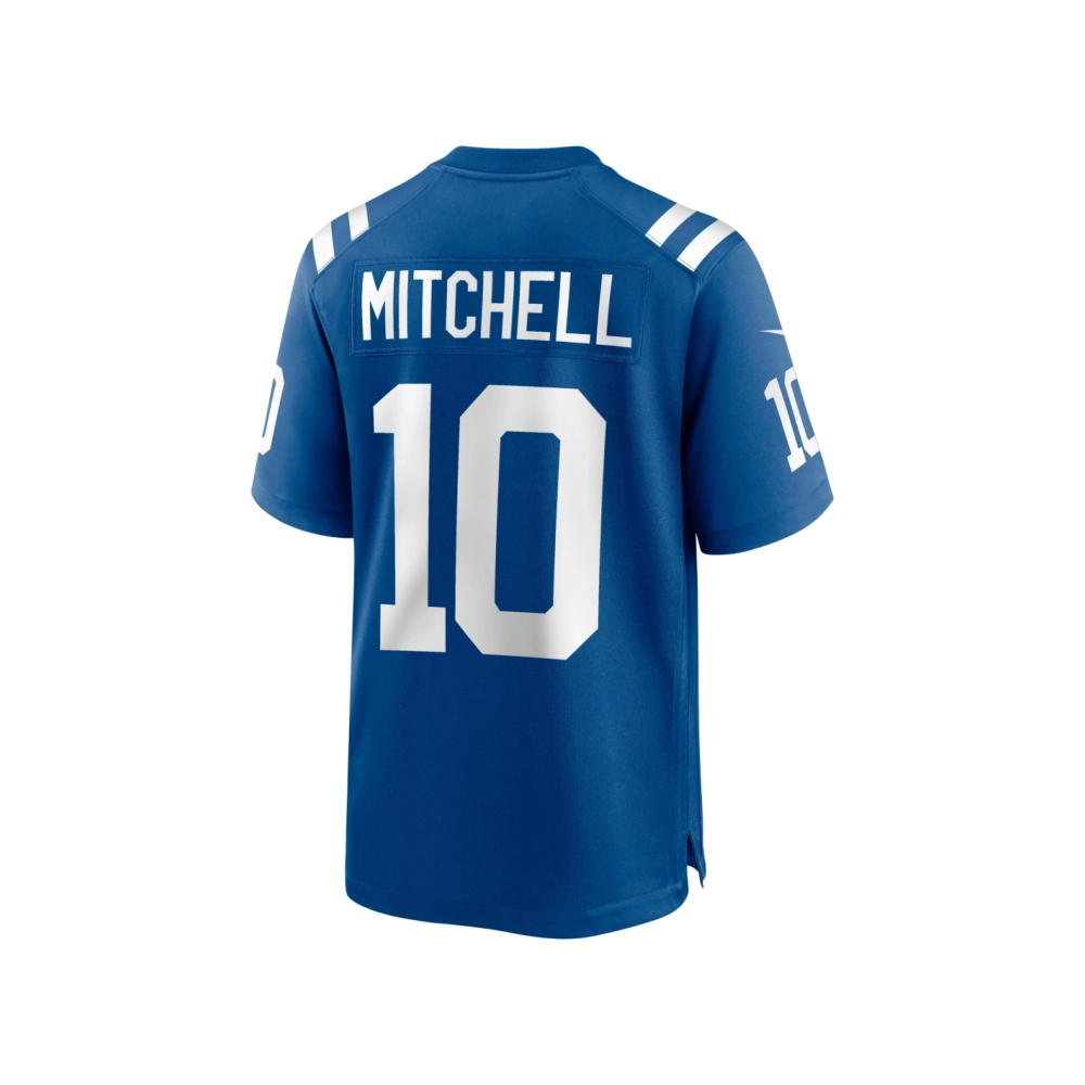 Mens Indianapolis Colts Adonai Mitchell Royal 2024 NFL Draft Player Game Jersey