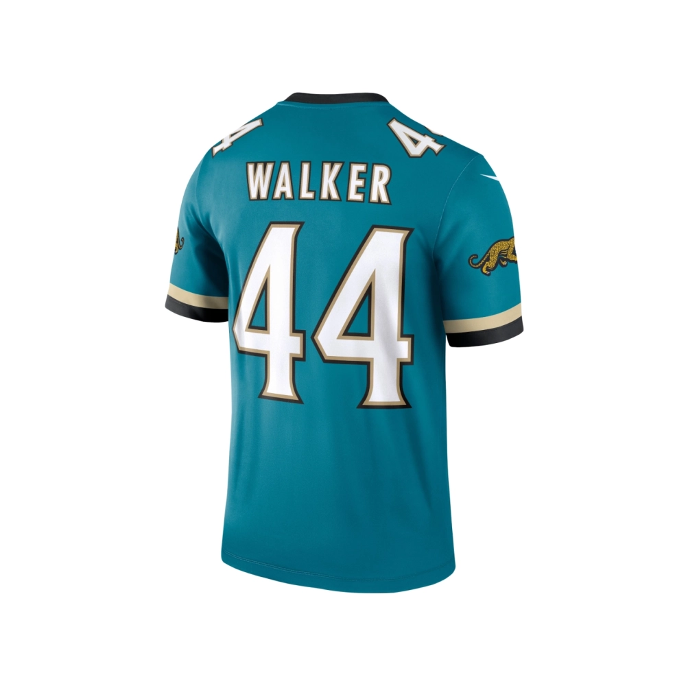 Mens Jacksonville Jaguars Travon Walker Teal Prowler Throwback Legend Jersey