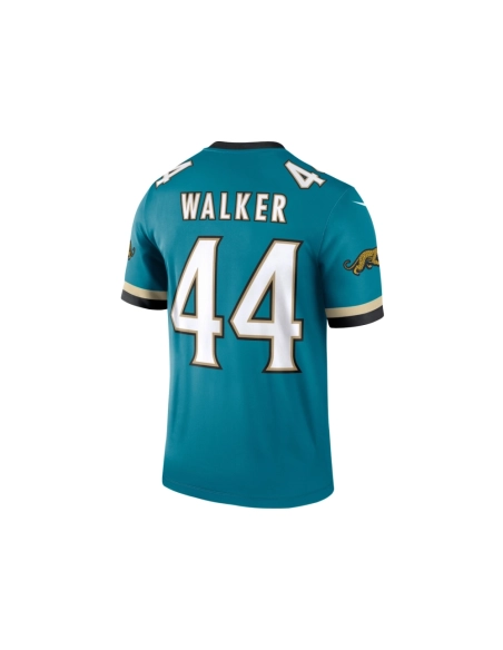 Mens Jacksonville Jaguars Travon Walker Teal Prowler Throwback Legend Jersey
