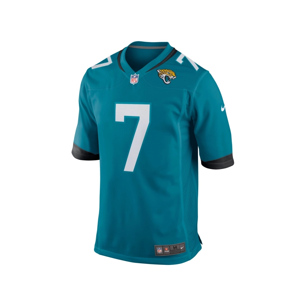Mens Jacksonville Jaguars Zay Jones Teal Game Jersey