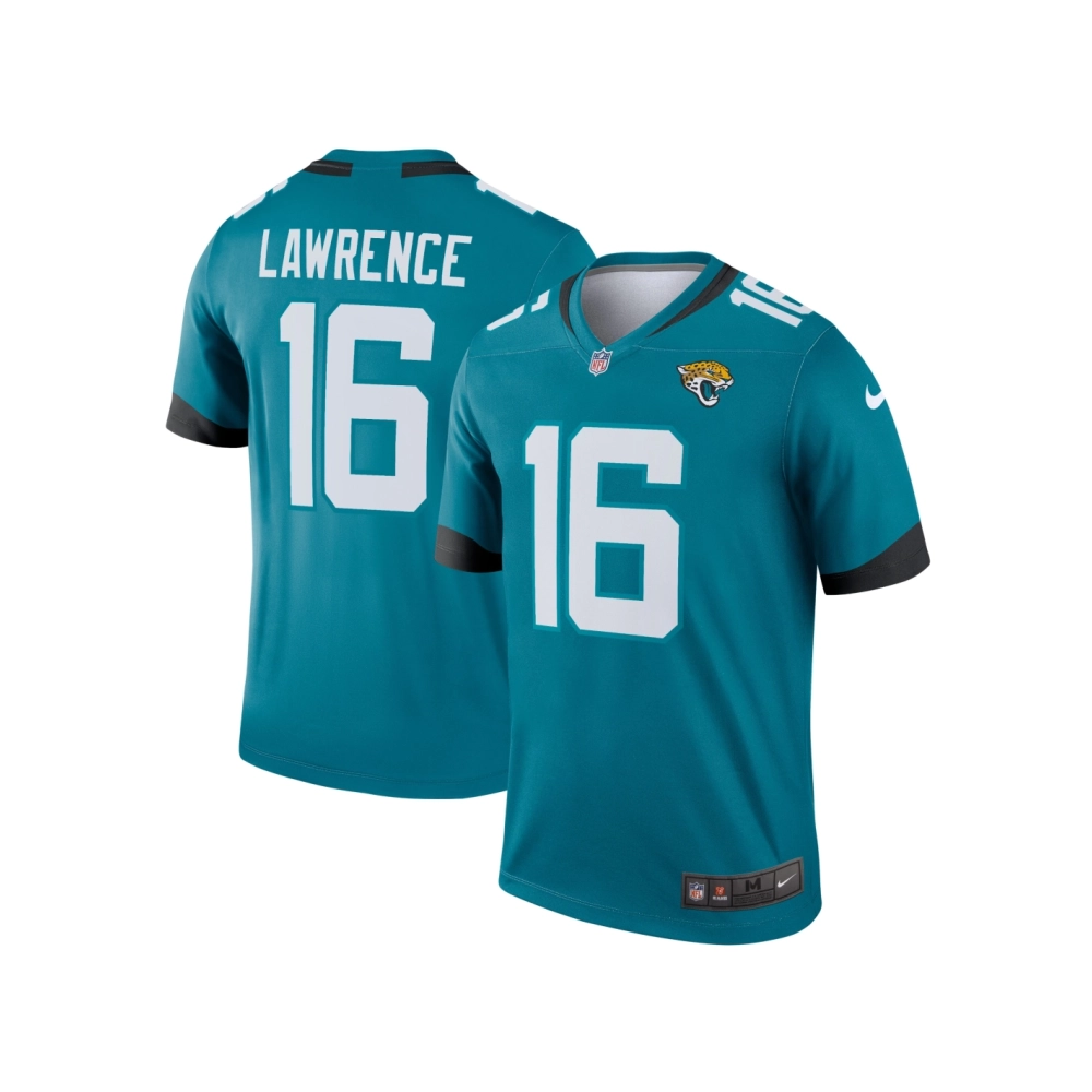 Mens Jacksonville Jaguars Trevor Lawrence Teal Legend Jersey