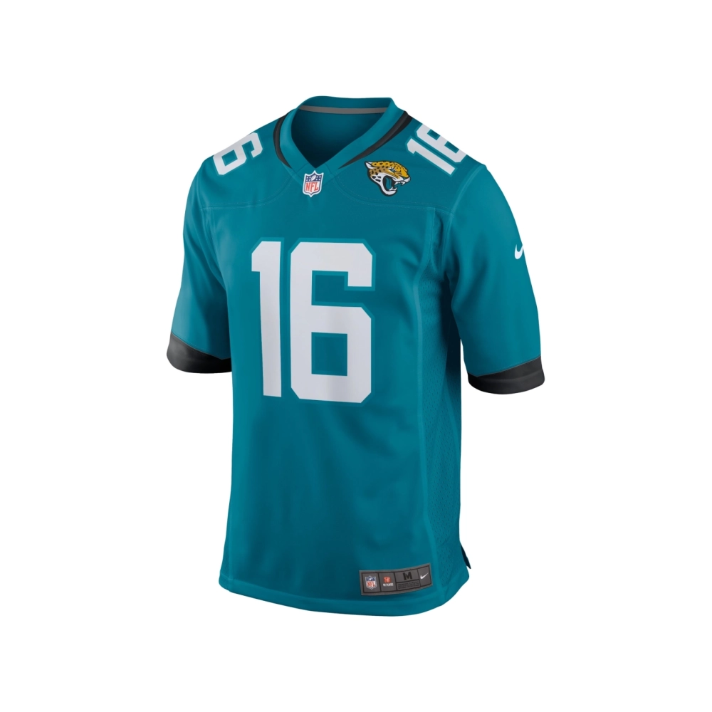 Mens Jacksonville Jaguars Trevor Lawrence Teal Home Game Jersey
