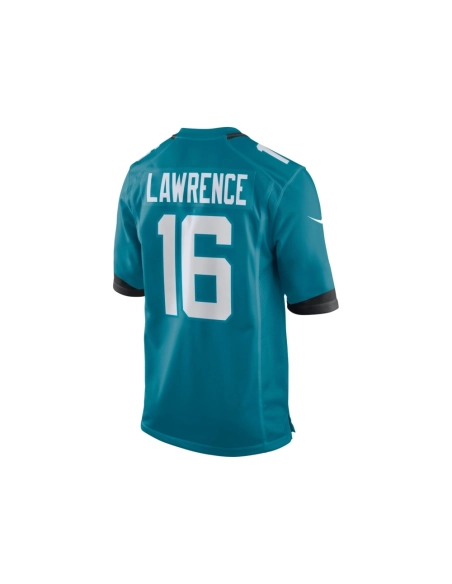 Mens Jacksonville Jaguars Trevor Lawrence Teal Home Game Jersey