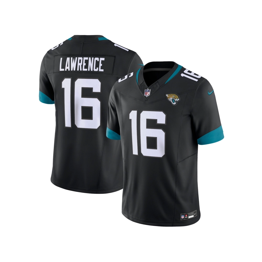 Mens Jacksonville Jaguars Trevor Lawrence Black Vapor F.U.S.E. Limited Jersey