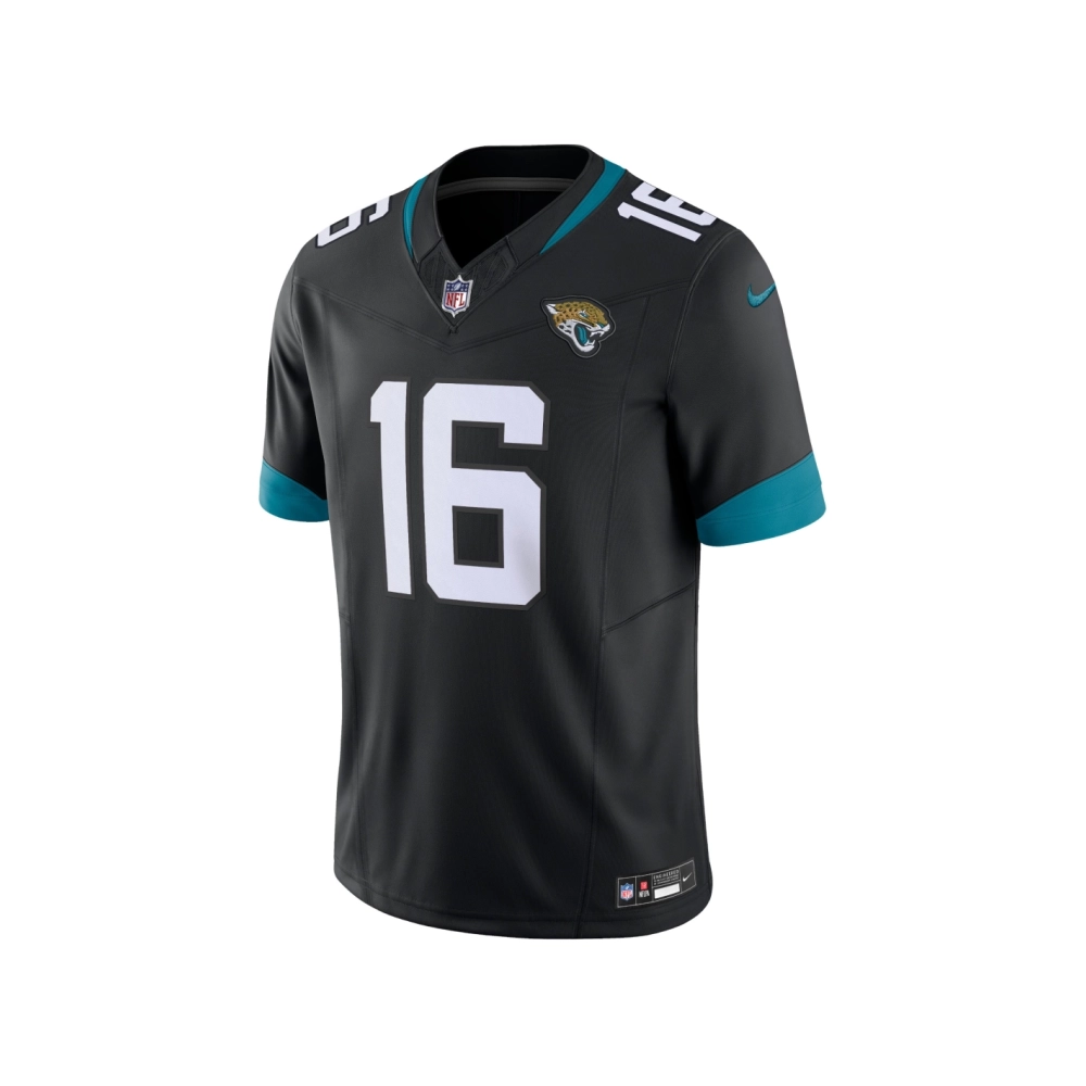 Mens Jacksonville Jaguars Trevor Lawrence Black Vapor F.U.S.E. Limited Jersey