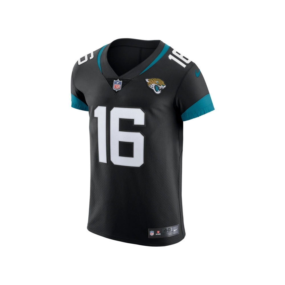 Mens Jacksonville Jaguars Trevor Lawrence Black Vapor Elite Jersey