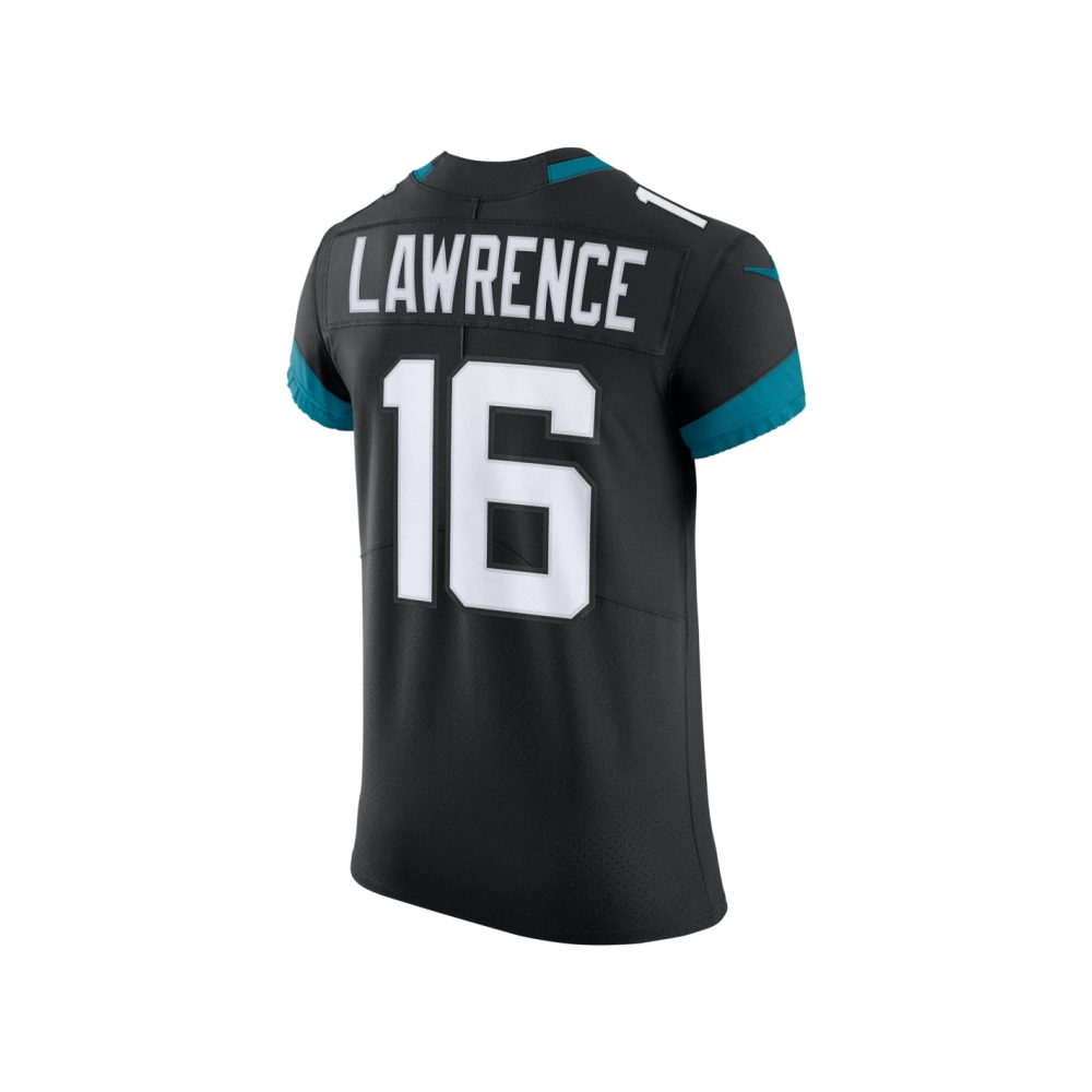 Mens Jacksonville Jaguars Trevor Lawrence Black Vapor Elite Jersey