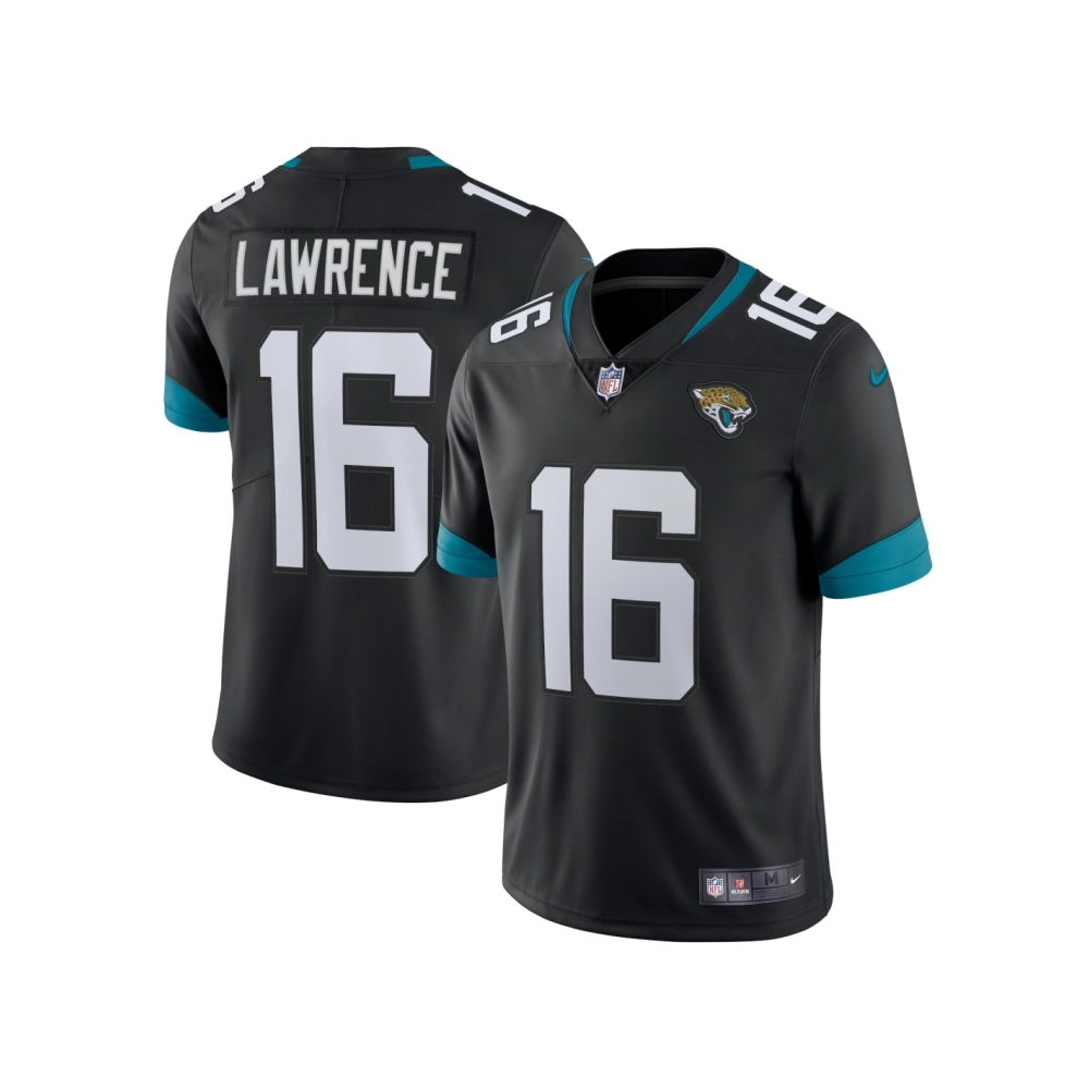 Mens Jacksonville Jaguars Trevor Lawrence Black Alternate Vapor Limited Jersey
