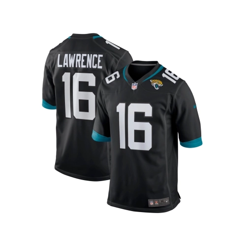 Mens Jacksonville Jaguars Trevor Lawrence Black Alternate Player Game Jersey