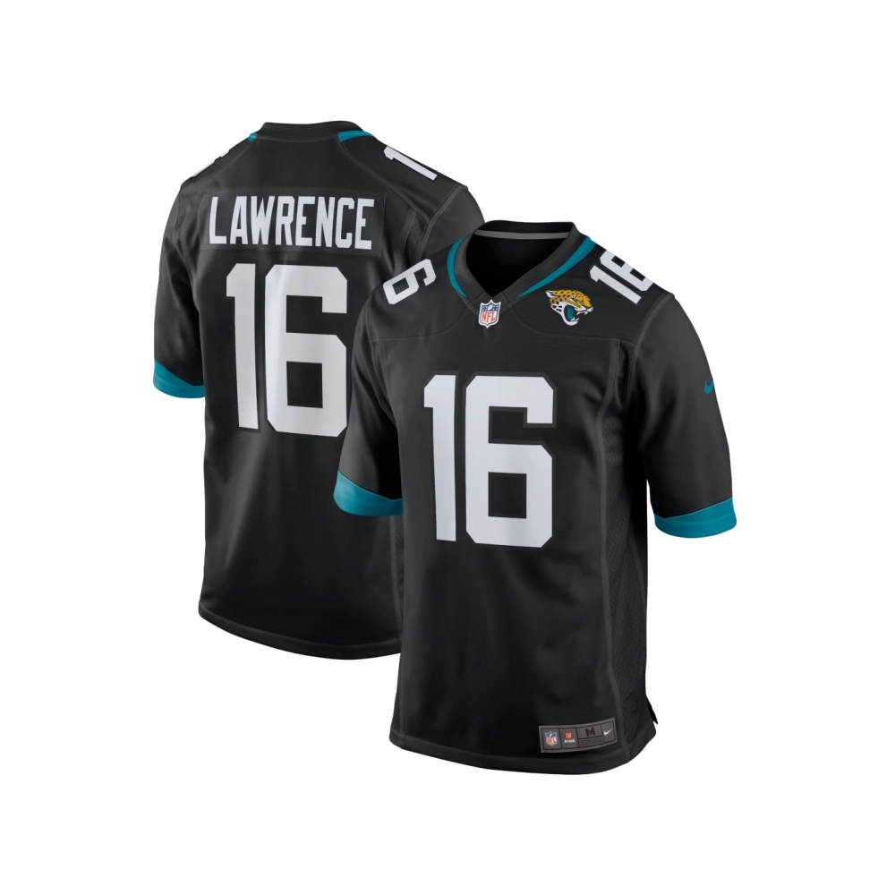Mens Jacksonville Jaguars Trevor Lawrence Black Alternate Game Jersey