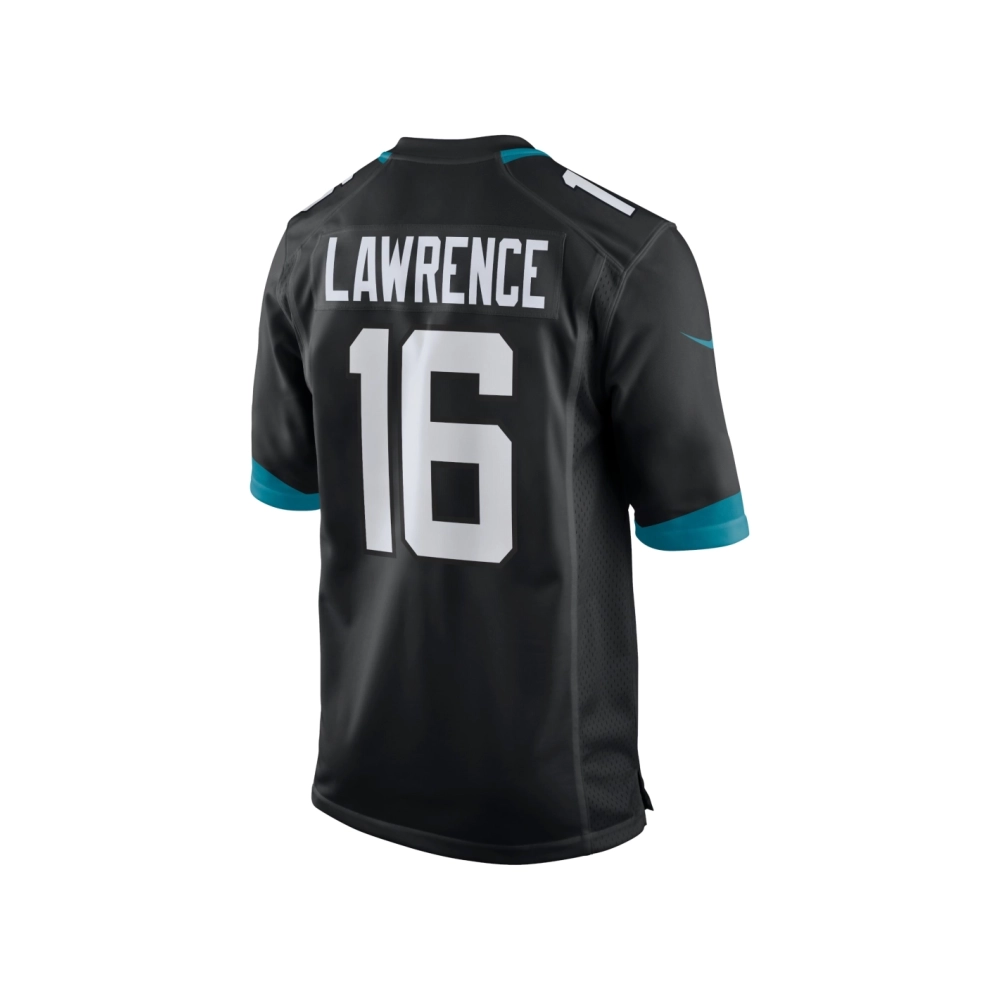 Mens Jacksonville Jaguars Trevor Lawrence Black Alternate Game Jersey