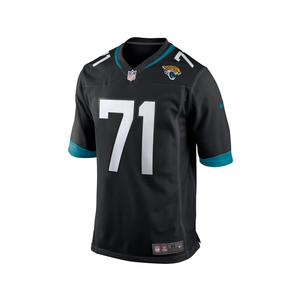 Mens Jacksonville Jaguars Tony Boselli Black Game Retired Player Jersey