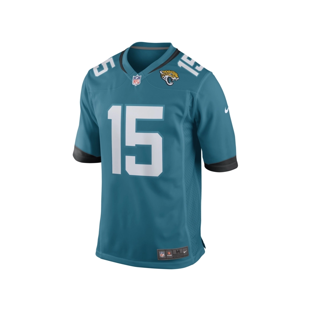 Mens Jacksonville Jaguars Tim Jones Teal Game Player Jersey