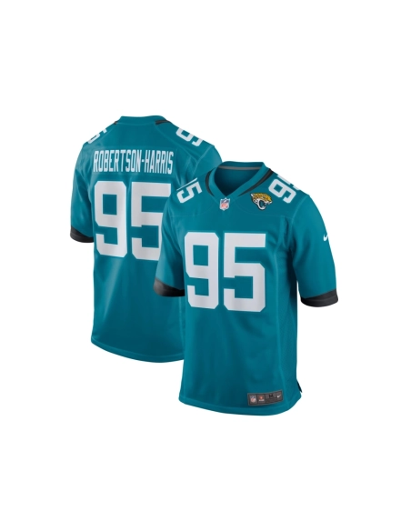 Mens Jacksonville Jaguars Roy Robertson-Harris Teal Game Jersey