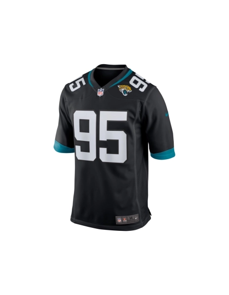 Mens Jacksonville Jaguars Roy Robertson-Harris Black Game Jersey