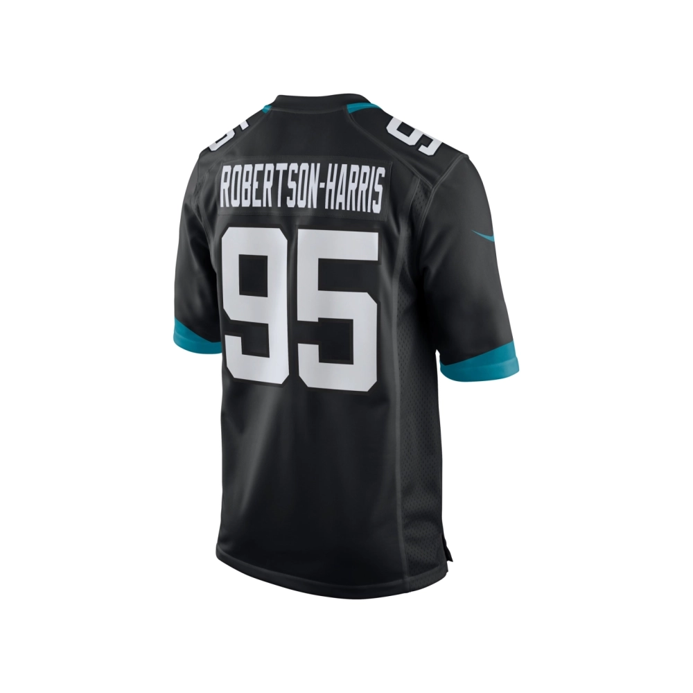 Mens Jacksonville Jaguars Roy Robertson-Harris Black Game Jersey