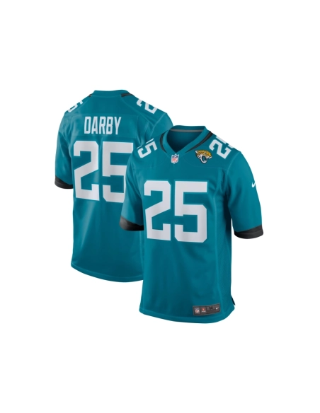 Mens Jacksonville Jaguars Ronald Darby Teal Team Game Jersey