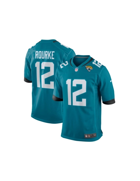 Mens Jacksonville Jaguars Nathan Rourke Teal Team Game Jersey