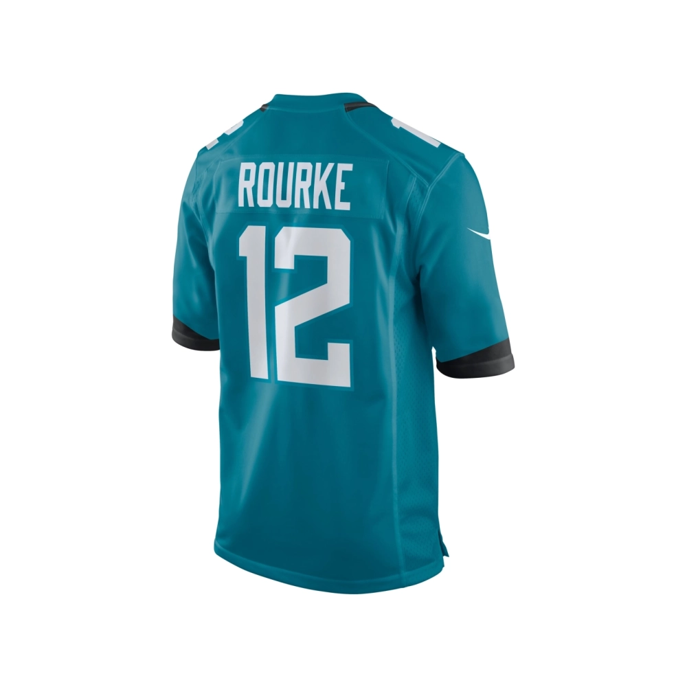 Mens Jacksonville Jaguars Nathan Rourke Teal Team Game Jersey