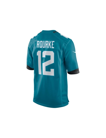 Mens Jacksonville Jaguars Nathan Rourke Teal Team Game Jersey