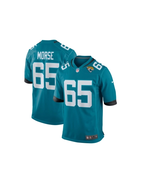 Mens Jacksonville Jaguars Mitch Morse Teal Team Game Jersey