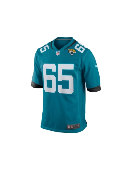 Mens Jacksonville Jaguars Mitch Morse Teal Team Game Jersey