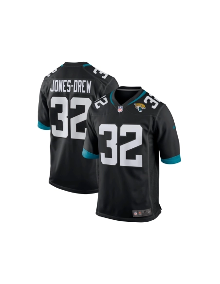 Mens Jacksonville Jaguars Maurice Jones-Drew Black Game Retired Player Jersey