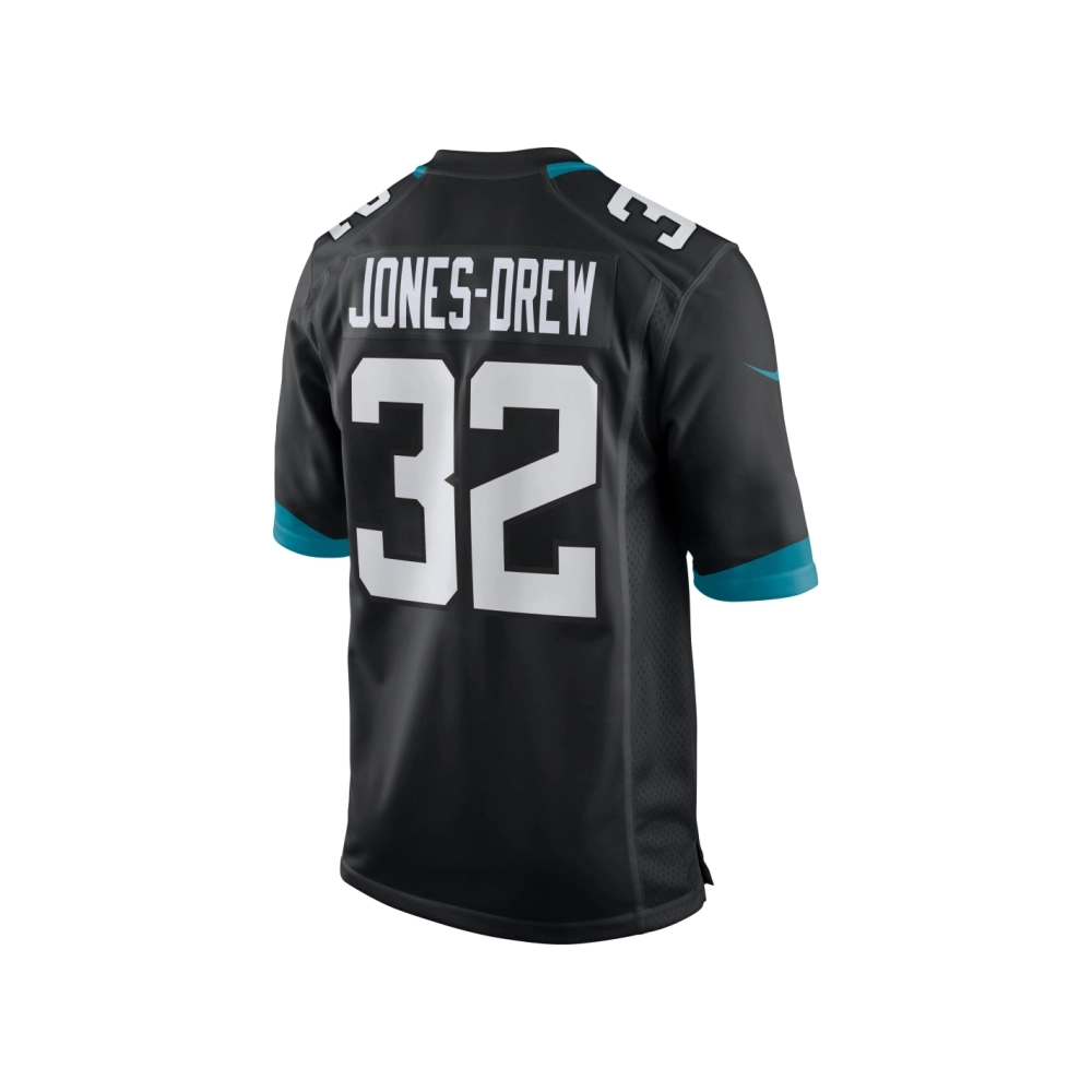 Mens Jacksonville Jaguars Maurice Jones-Drew Black Game Retired Player Jersey