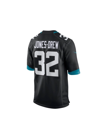 Mens Jacksonville Jaguars Maurice Jones-Drew Black Game Retired Player Jersey