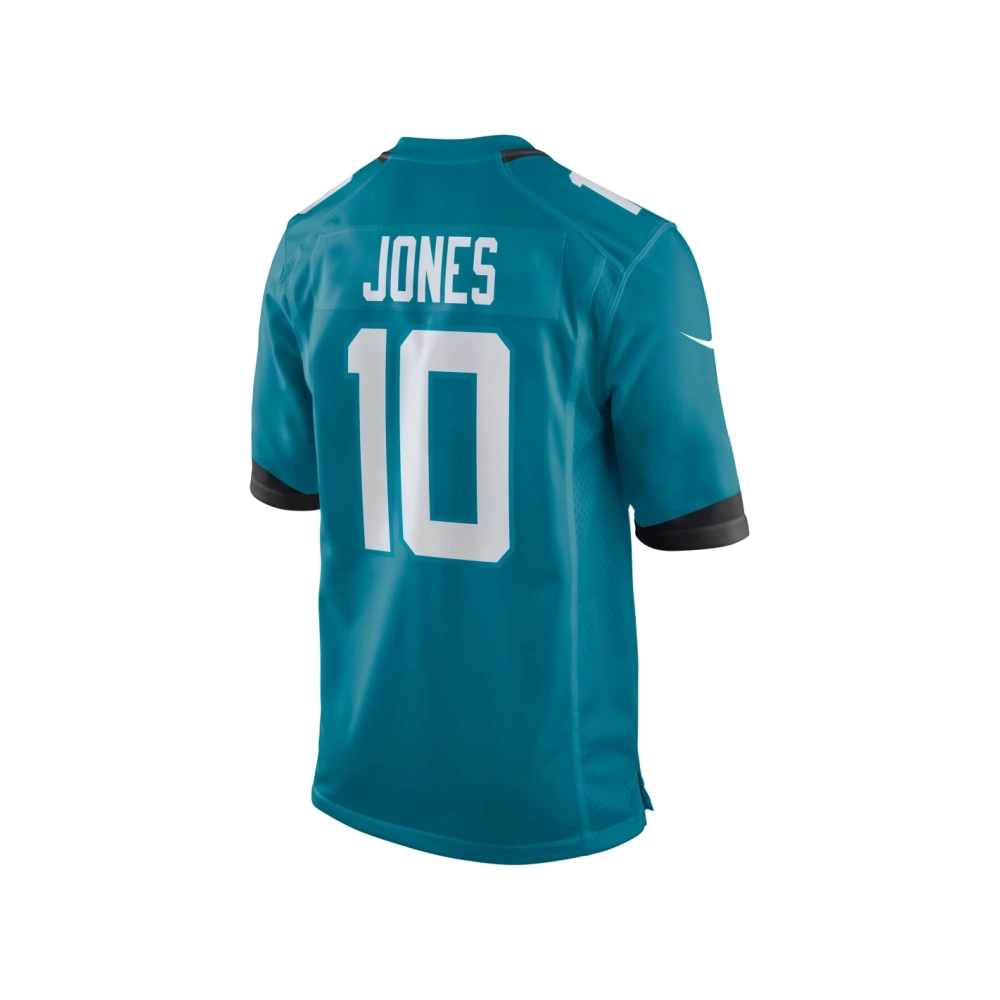 Mens Jacksonville Jaguars Mac Jones Teal Team Game Jersey