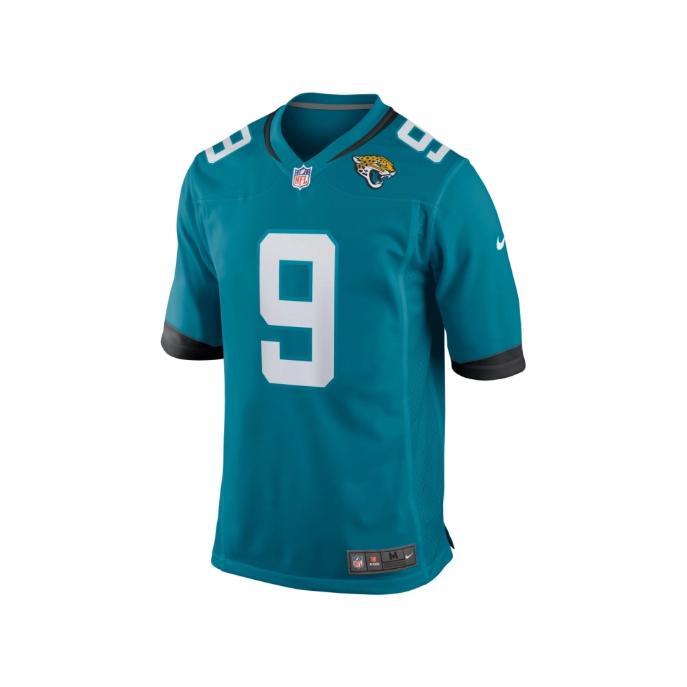 Mens Jacksonville Jaguars Logan Cooke Teal Game Jersey