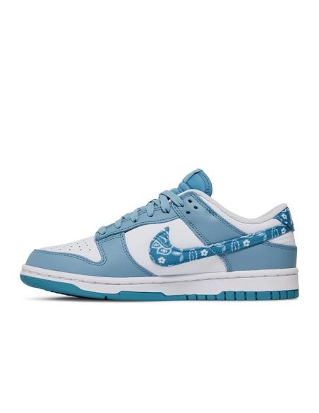 DUNK LOW BLUE PAISLEY,Dunk SB,NIKE SHOES Reps