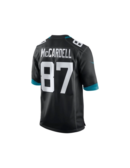 Mens Jacksonville Jaguars Keenan McCardell Black Game Retired Player Jersey