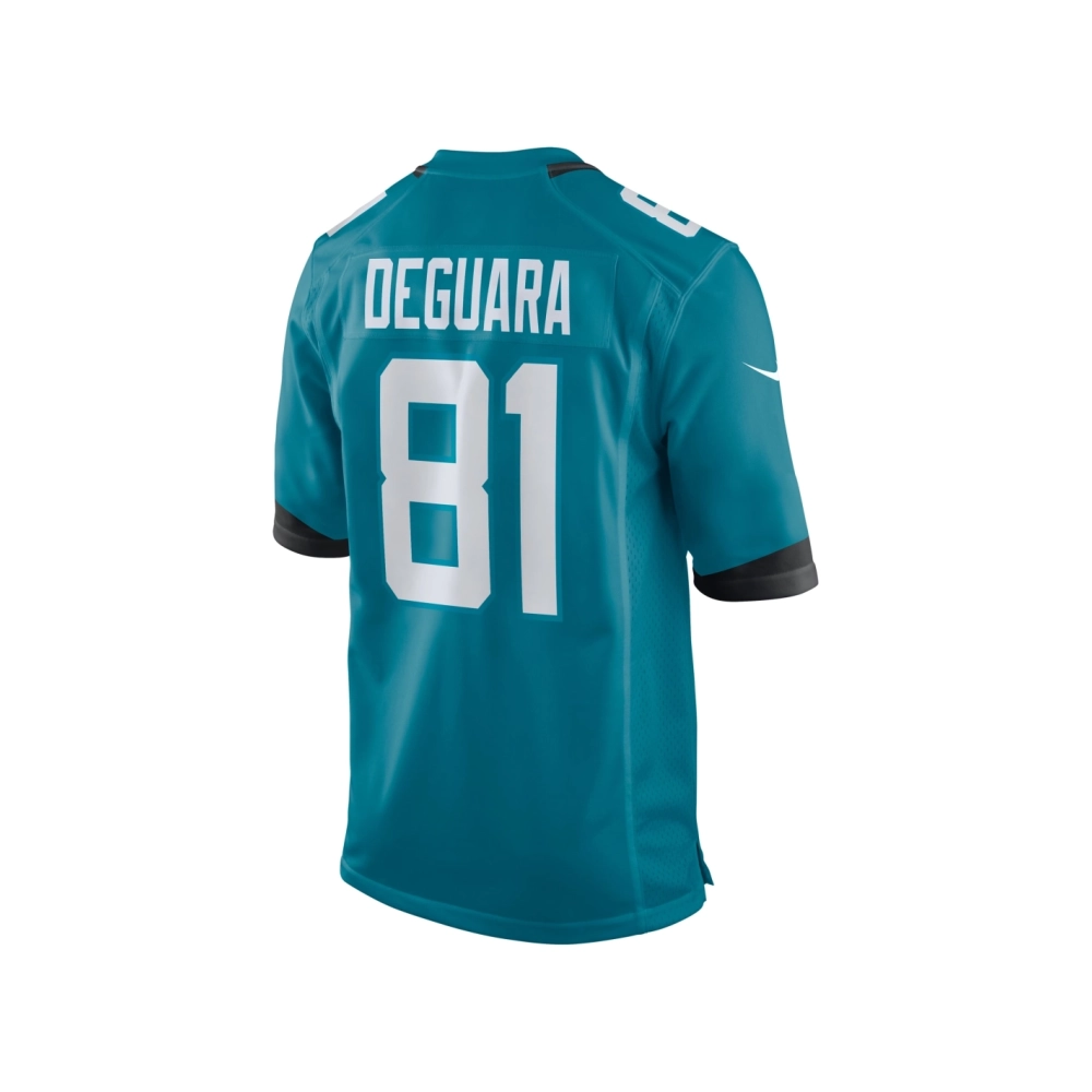 Mens Jacksonville Jaguars Josiah Deguara Teal Team Game Jersey