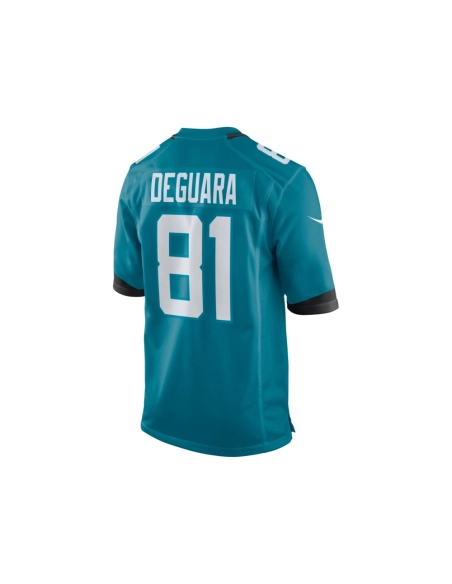Mens Jacksonville Jaguars Josiah Deguara Teal Team Game Jersey