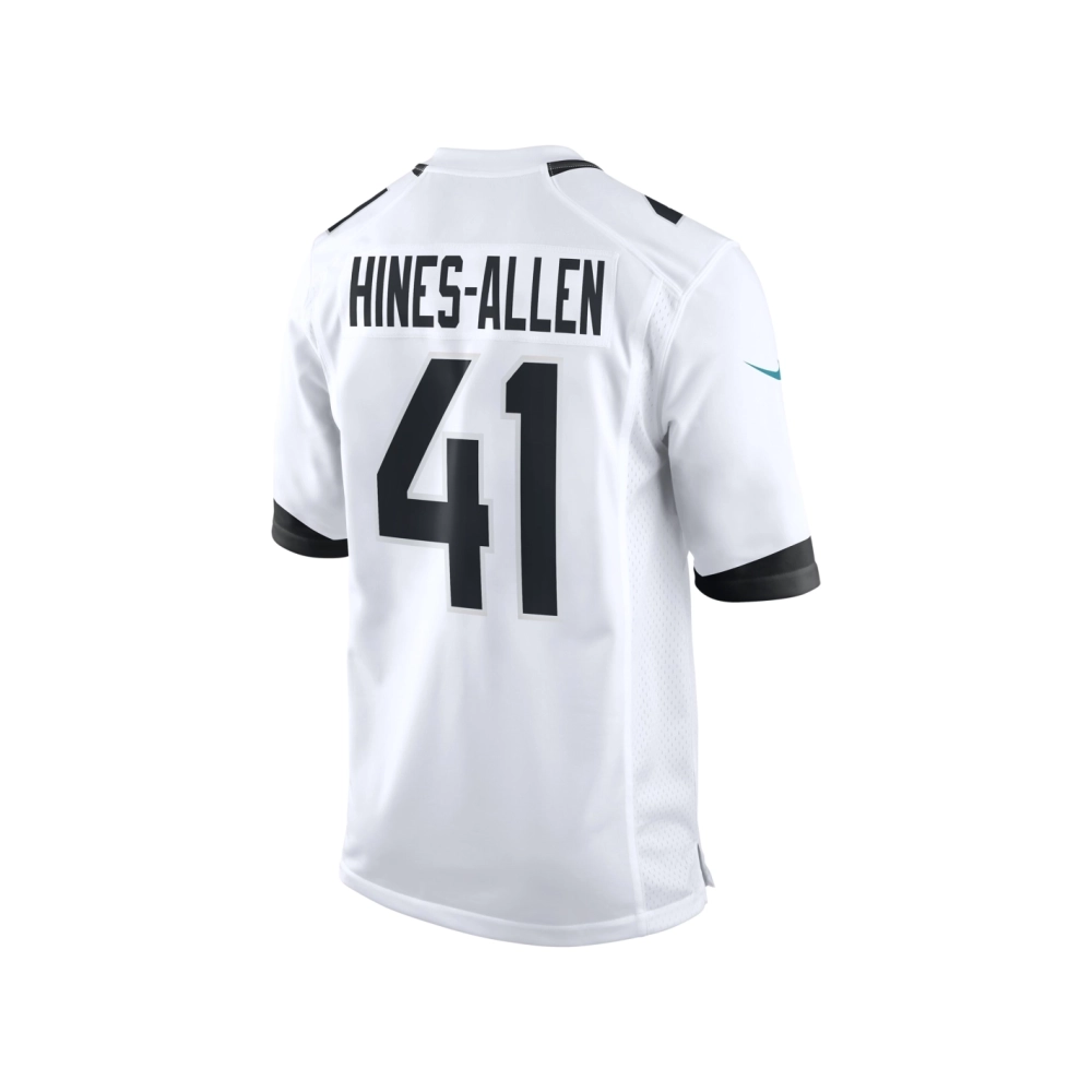 Mens Jacksonville Jaguars Josh Hines-Allen White Player Game Jersey