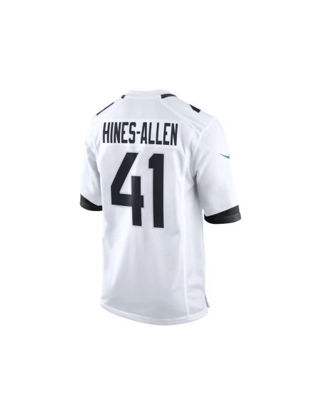 Mens Jacksonville Jaguars Josh Hines-Allen White Player Game Jersey