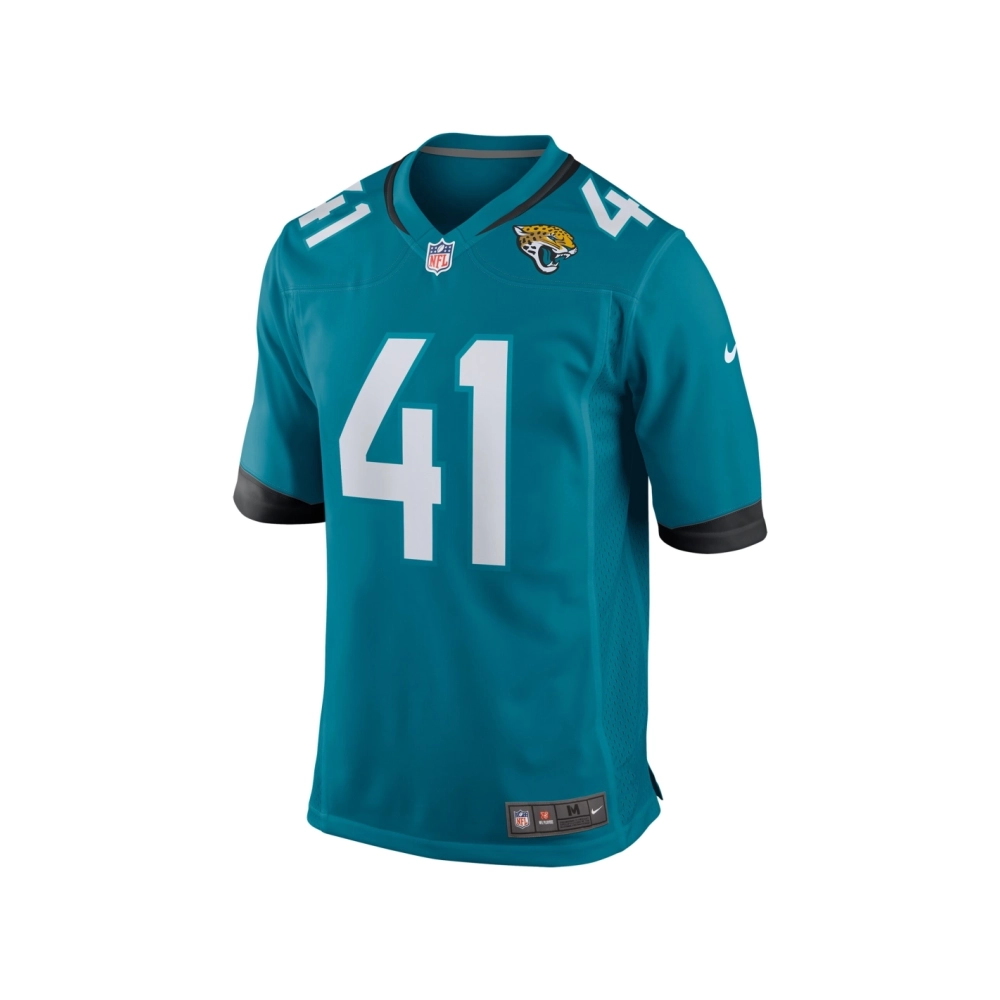 Mens Jacksonville Jaguars Josh Hines-Allen Teal Player Game Jersey