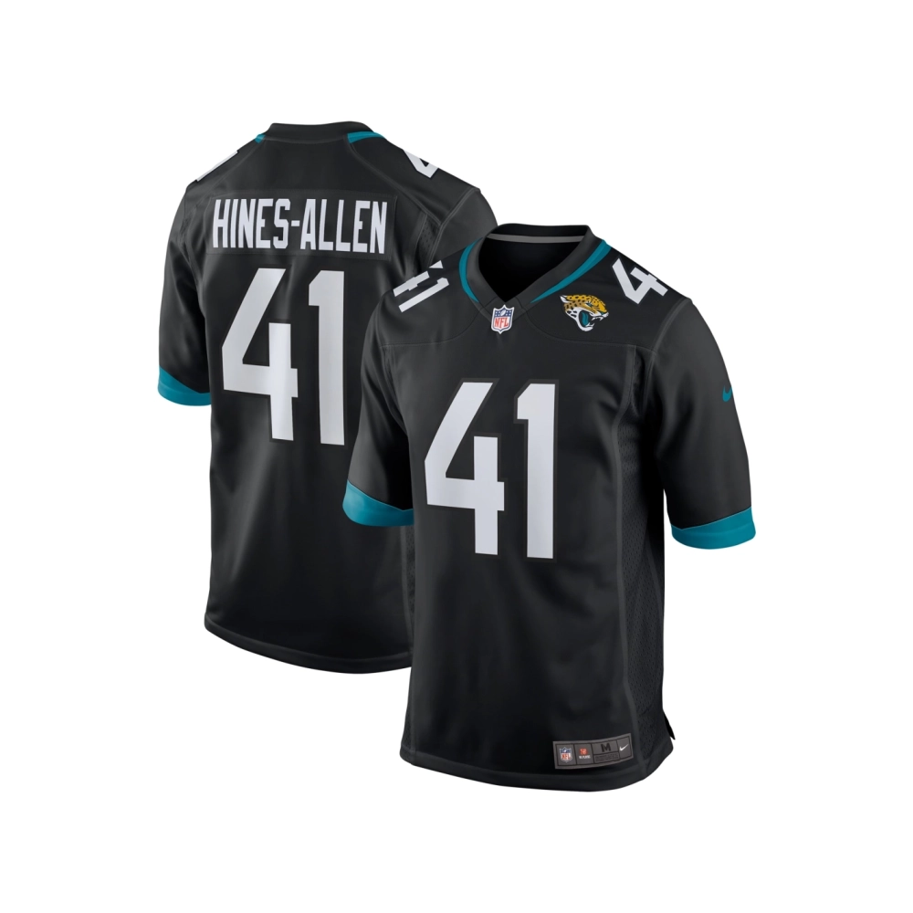 Mens Jacksonville Jaguars Josh Hines-Allen Black Alternate Player Game Jersey