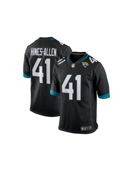 Mens Jacksonville Jaguars Josh Hines-Allen Black Alternate Player Game Jersey