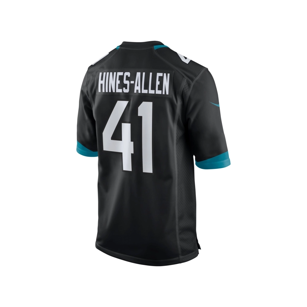 Mens Jacksonville Jaguars Josh Hines-Allen Black Alternate Player Game Jersey