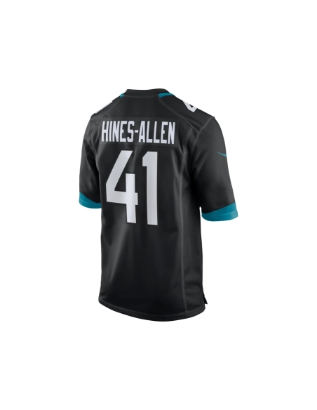 Mens Jacksonville Jaguars Josh Hines-Allen Black Alternate Player Game Jersey