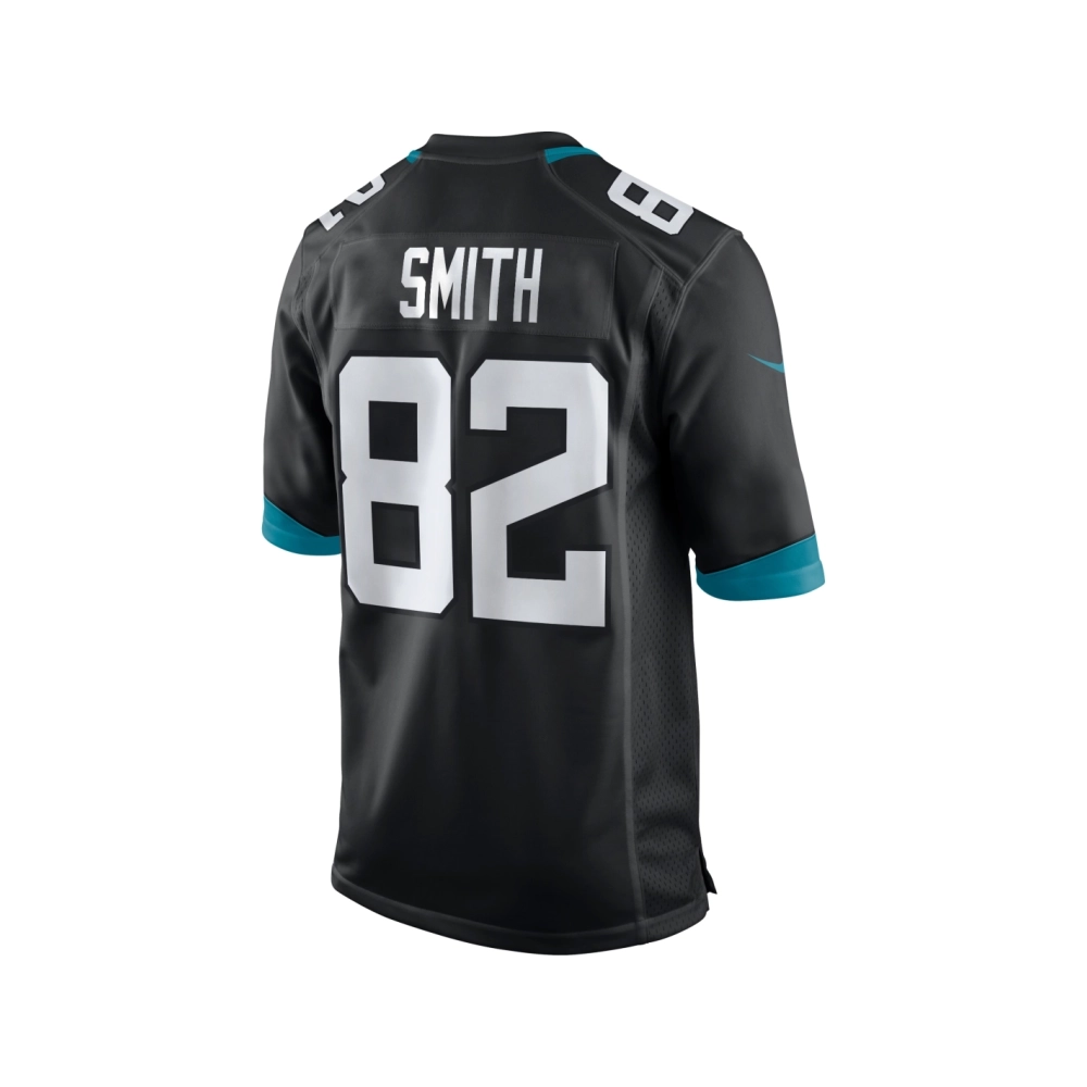 Mens Jacksonville Jaguars Jimmy Smith Black Game Retired Player Jersey