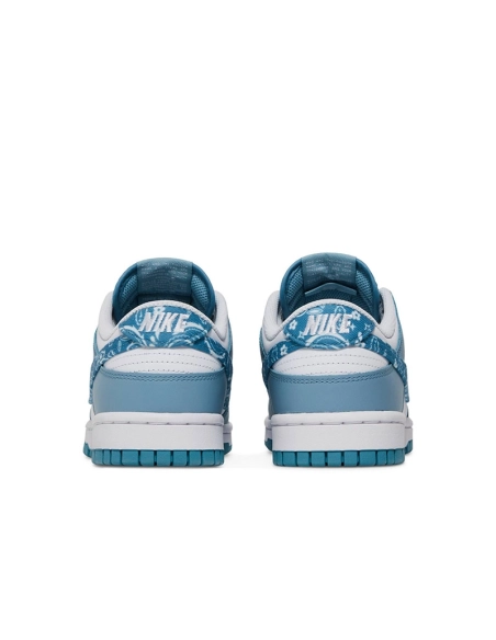 DUNK LOW BLUE PAISLEY,Dunk SB,NIKE SHOES Reps
