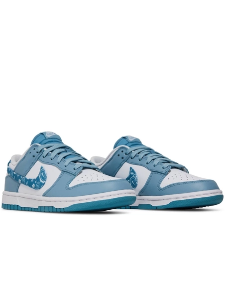 DUNK LOW BLUE PAISLEY,Dunk SB,NIKE SHOES Reps