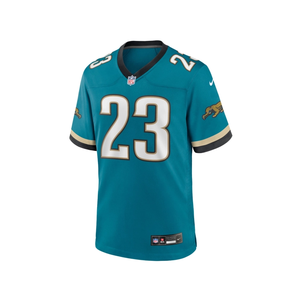 Mens Jacksonville Jaguars Foye Oluokun Teal Prowler Throwback Player Game Jersey