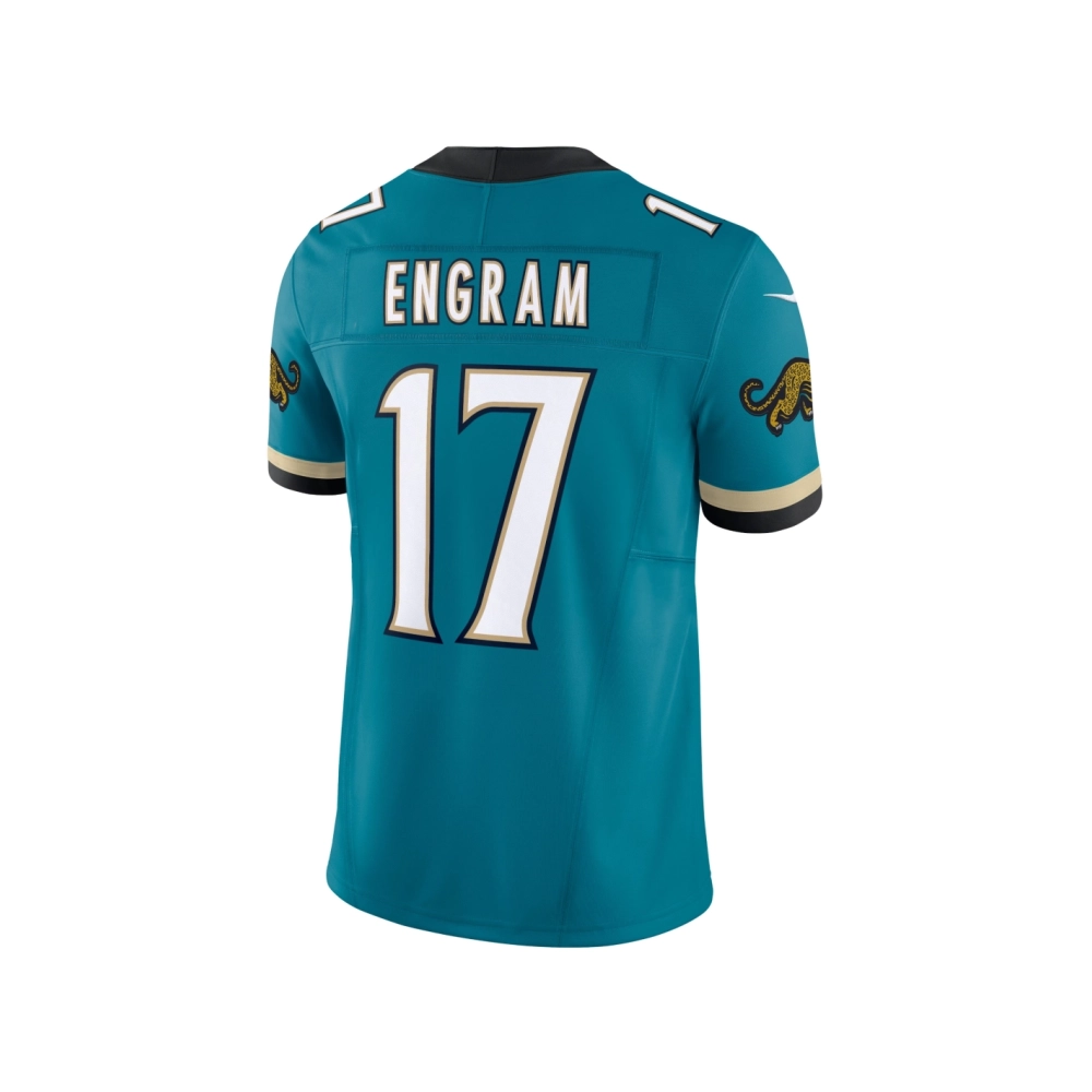 Mens Jacksonville Jaguars Evan Engram Teal Prowler Throwback Vapor F.U.S.E. Limited Jersey