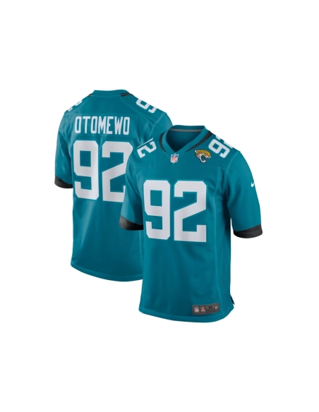 Mens Jacksonville Jaguars Esezi Otomewo Teal Team Game Jersey