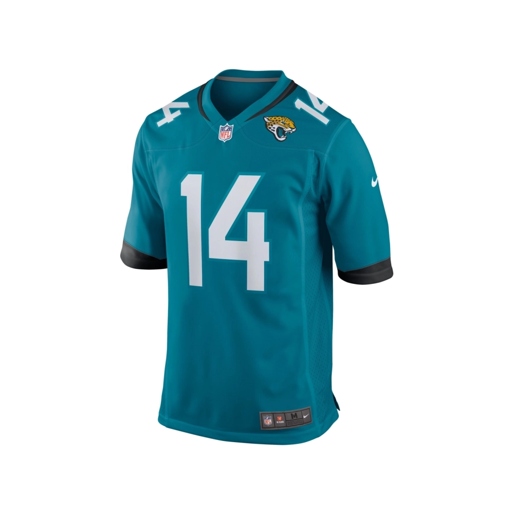 Mens Jacksonville Jaguars Elijah Cooks Teal Team Game Jersey