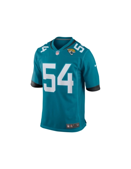Mens Jacksonville Jaguars DJ Coleman Teal Game Jersey